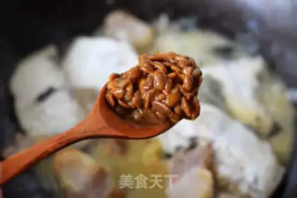 Make Panning bean fried fish step 6