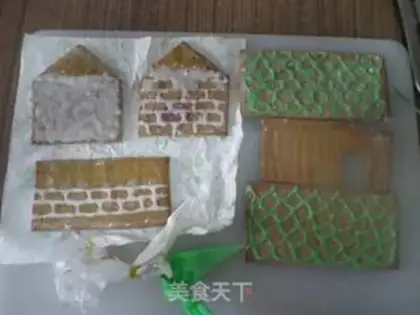 Make The still stone house step 8