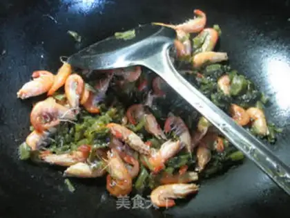 Make Snow veal and shrimp step 5
