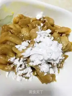 Make Sliding black pepper ridge step 1