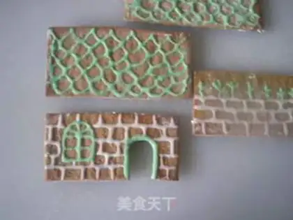Make The still stone house step 9