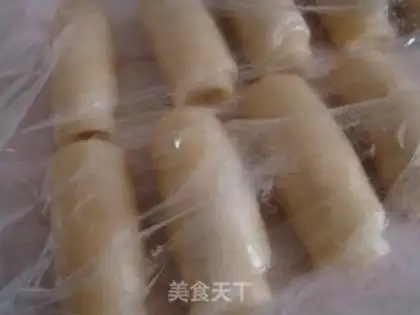 Make Onion sesame pancakes step 7
