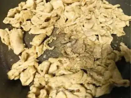 Make Sliding black pepper ridge step 7