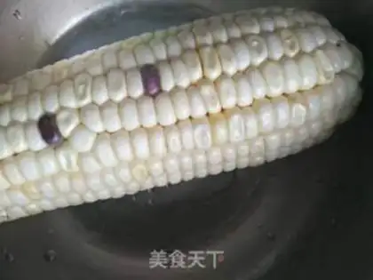 Make Corn pickles soup step 1