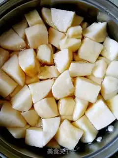 Make Lemon apple sugar step 2