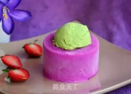 Make Flamingo Moss ice cream cup step 11