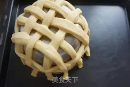 Make Blue rose basket step 18