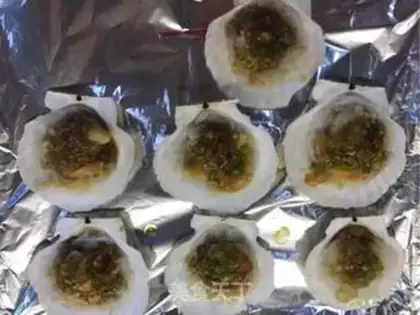 Make Garlic fan dishes step 10