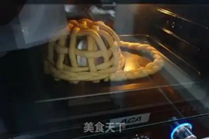 Make Blue rose basket step 21