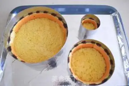 Make Sandmus cake step 8