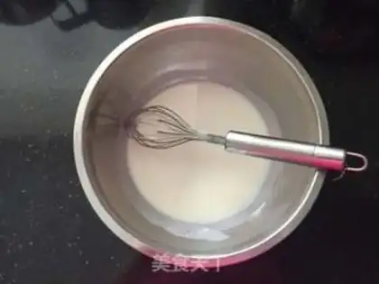 Make Chocolate crown mousse cake step 1