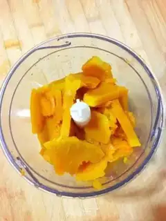 Make Pumpkin rice cake step 7