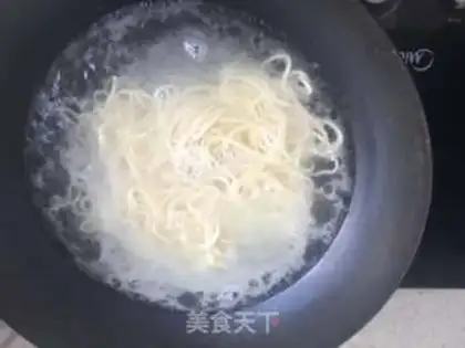 Make Cool noodles step 2