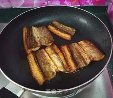 Make Fried eel sauce step 9