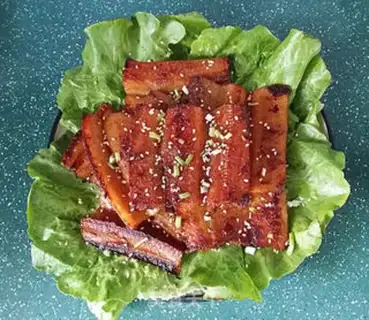 Make Fried eel sauce step 11