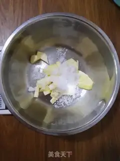 Make Potato fruit tower step 3