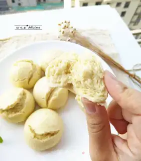 Make The corn paste is full of flowers step 14