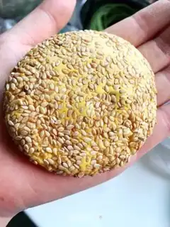 Make Pumpkin rice cake step 18