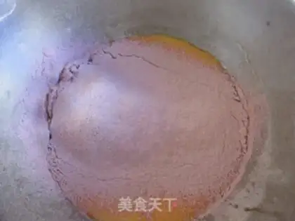 Make Red velvet donut cake step 3