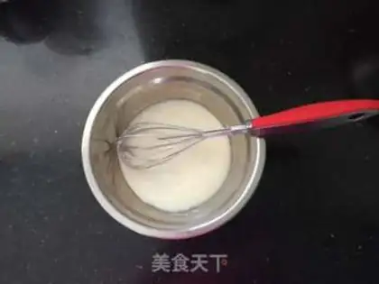 Make Fresh tea mousse cake step 1