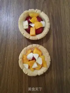 Make Potato fruit tower step 12