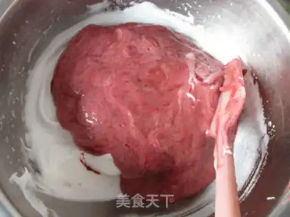 Make Red velvet donut cake step 9