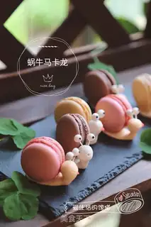 Make Snail macaron step 16