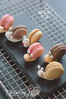 Make Snail macaron step 17