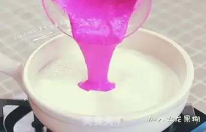 Make A small flamingo milk step 5