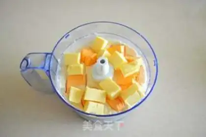Make Red potato Montblanc step 1