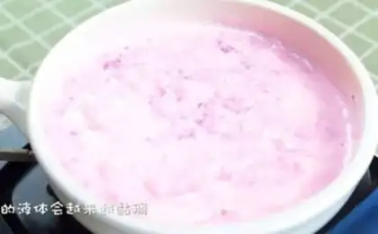 Make A small flamingo milk step 6