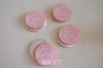 Make Fancy ham toast step 2