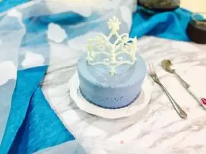 Make Chocolate crown mousse cake step 25