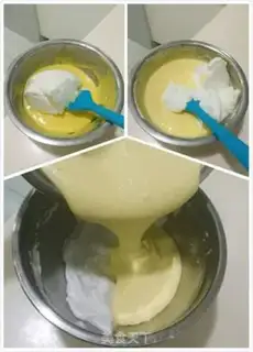 Make Tiger cake roll step 2