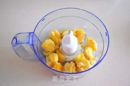 Make Red potato Montblanc step 9