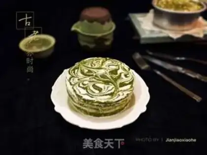 Make Fresh tea mousse cake step 19