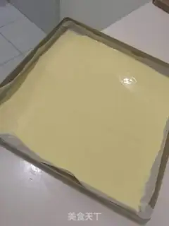 Make Tiger cake roll step 9
