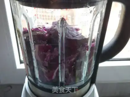 Make Purple rose buns step 1