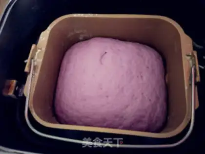 Make Purple rose buns step 6