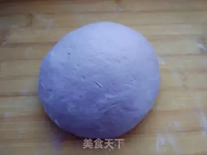 Make Purple rose buns step 7