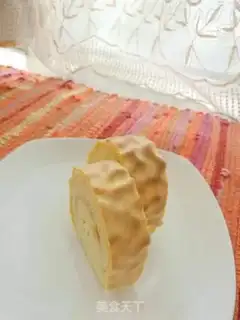 Make Tiger cake roll step 17