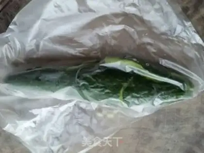 Make Shoot the cucumber step 1