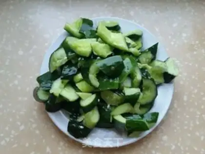 Make Shoot the cucumber step 2