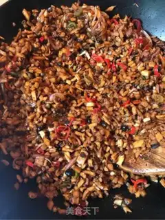 Make radish and fried meat step 12