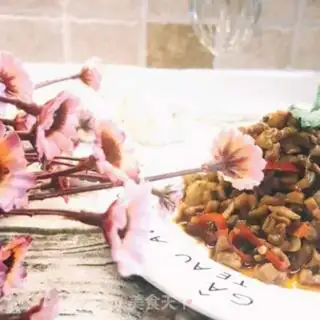 Make radish and fried meat step 13