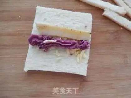 Make Gold cheese rolls step 3