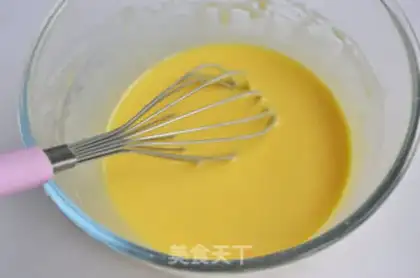 Make Bean box cake step 5