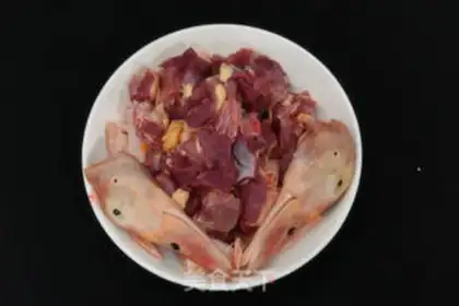 Make Tartar duck step 1