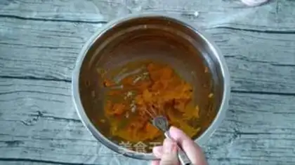 Make Pumpkin rolls of seaweed butter step 3