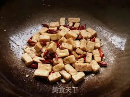 Make Pepper salt tofu step 5
